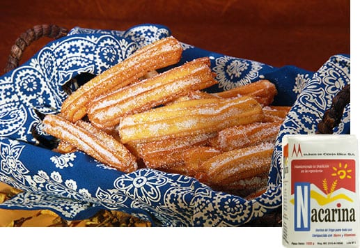 Harina de Trigo Nacarina | Recetas para queques, postres,galletas, Churros